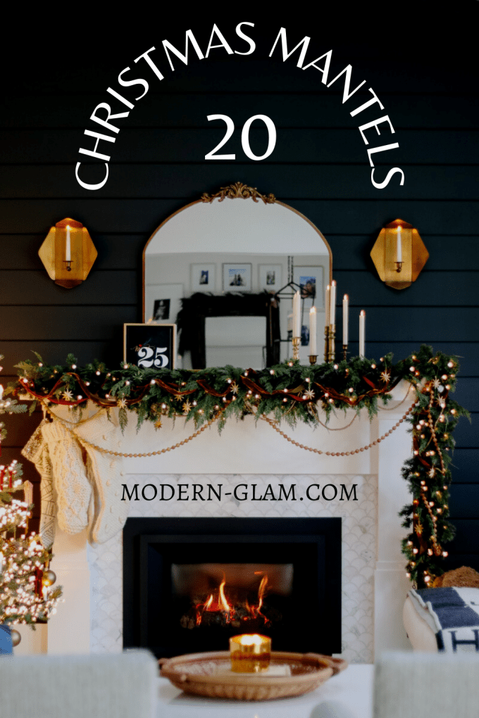 20 christmas mantel ideas