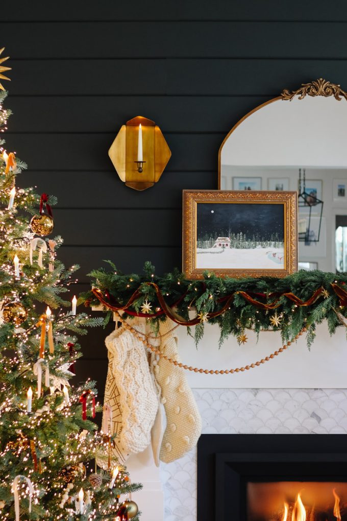 Scandi style Christmas home