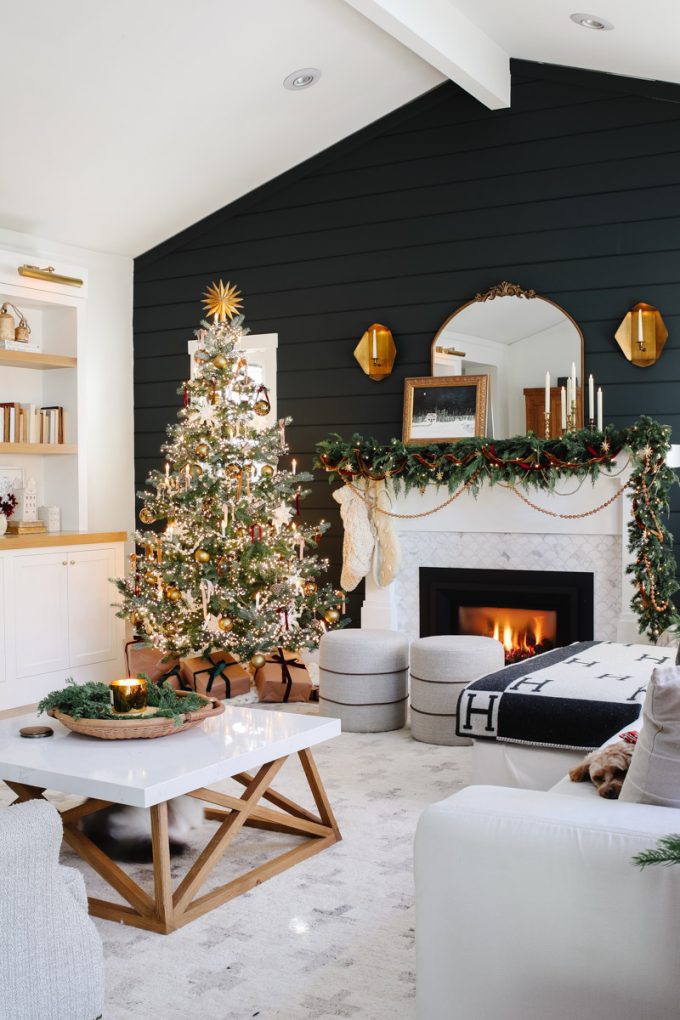 Scandi style Christmas home