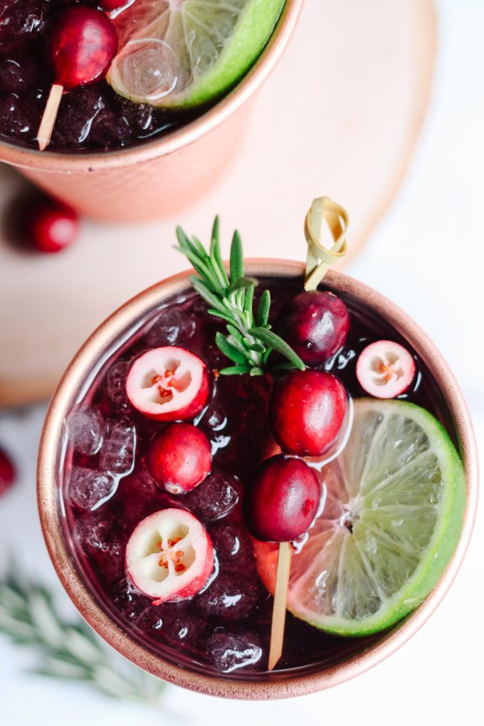 christmas cocktail recipe idea