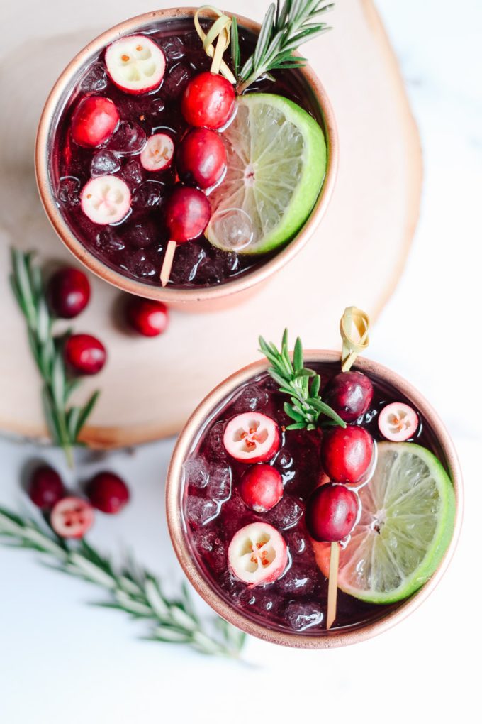 how to make a cranberry mule