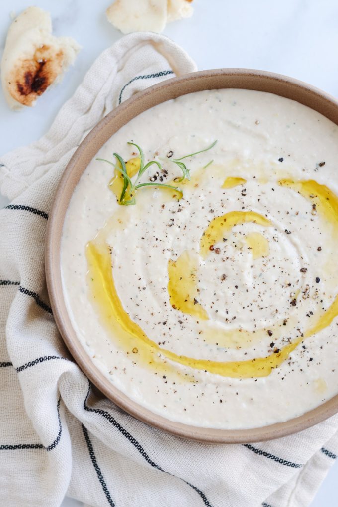 healthy white bean dip