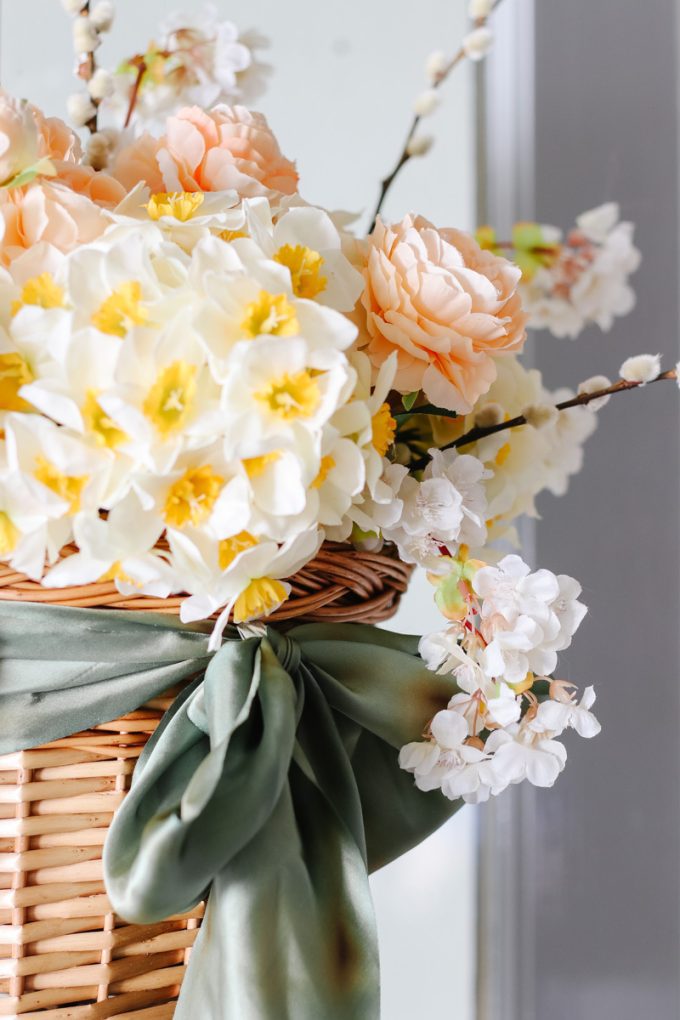 spring basket arrangement