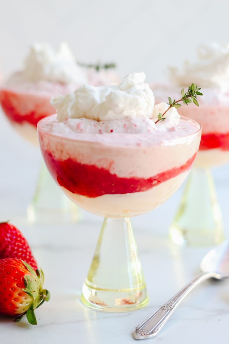 Easy Spring Dessert Recipe for Strawberry Fool - Modern Glam