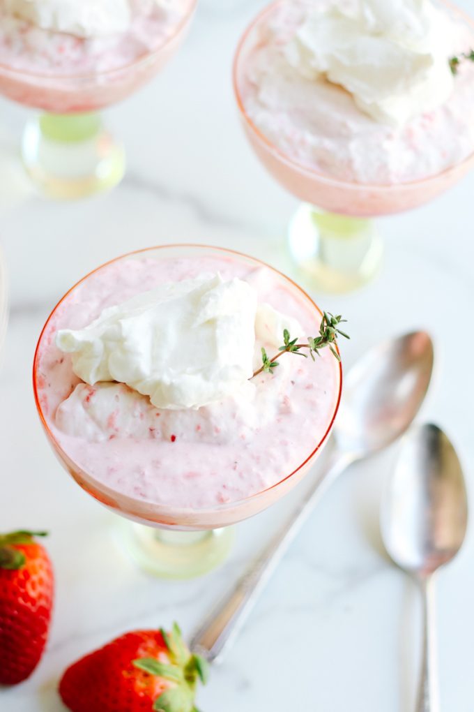 strawberry fool dessert idea