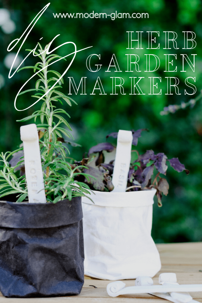 easy diy garden markers