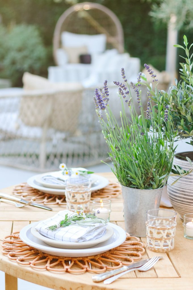 summer table setting ideas