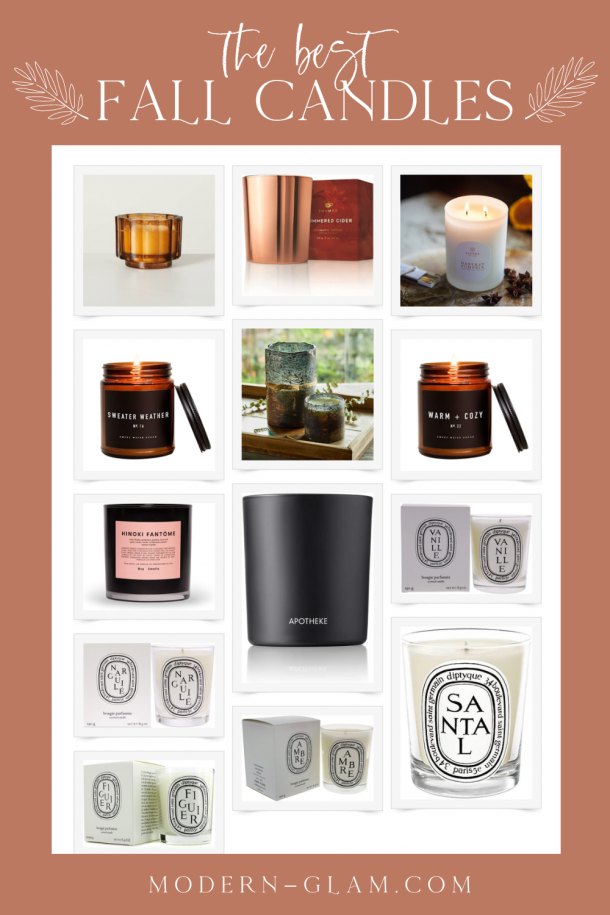 The Best Fall Candles That I Burn All Season Long Modern Glam