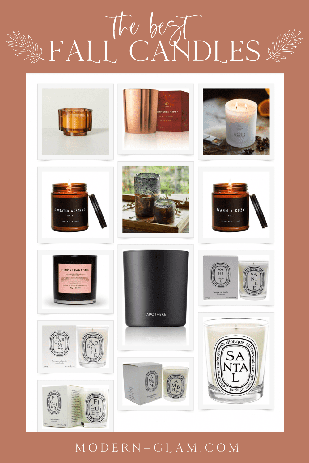 The Best Fall Candles That I Burn All Season Long Modern Glam