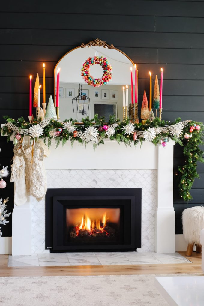 christmas mantel