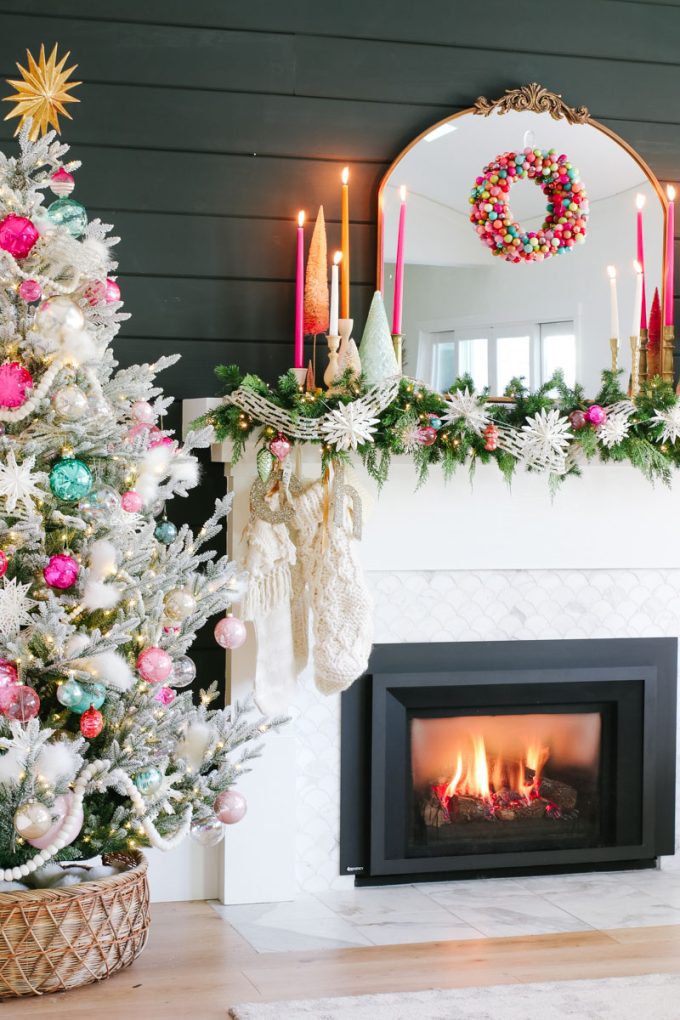 anthro inspired Christmas home tour